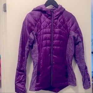 Lululemon winter running jacket, size 8